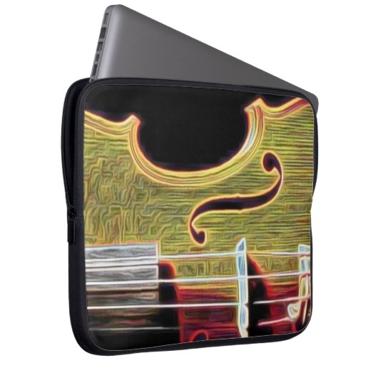 Violine, Viola, Cello? Laptopschutzhülle (Vorne Rechts)