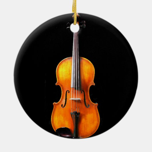 Violine/Viola-Verzierung durch Leslie Harlow Keramikornament (Hinten)