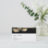 Violine Viola Visitenkarte für Violine (Stehend Vorderseite)