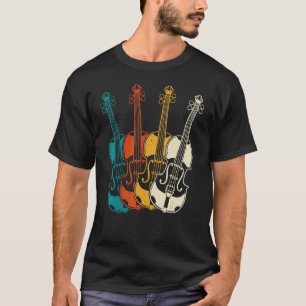 Violine Violinist Musiker Musikinstrument Musik T-Shirt