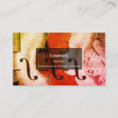 Violine Visitenkarte (Vorderseite)