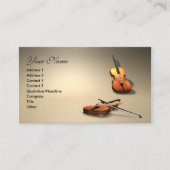 Violine Visitenkarte (Vorderseite)