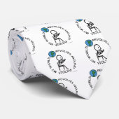 Violine - Weltumdrehungen Krawatte (Gerollt)