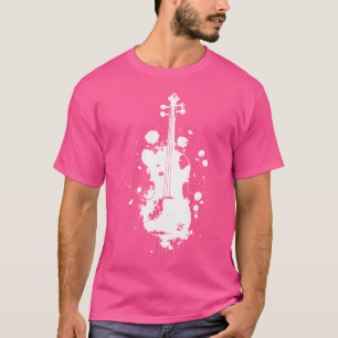 Violine Zeichnend Fiddler Orchestra T-Shirt