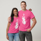 Violine Zeichnend Fiddler Orchestra T-Shirt (Unisex)