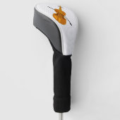 Violine Zeichnend Golf Headcover (angewinkelt)