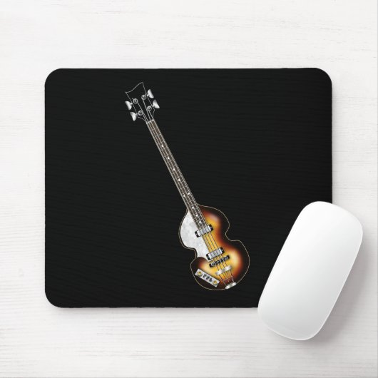 Violinen-Bass-Gitarre Mousepad (Mit Mouse)