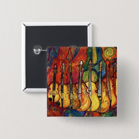 Violinen Button (Vorne & Hinten)