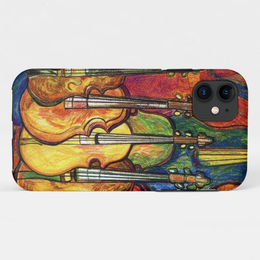 Violinen Case-Mate iPhone Hülle (Rückseite (Horizontal))