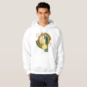 Violinen-Deko Hoodie (Vorne ganz)
