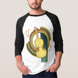 Violinen-Deko T-Shirt