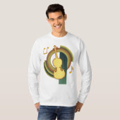 Violinen-Deko T-Shirt (Vorne ganz)