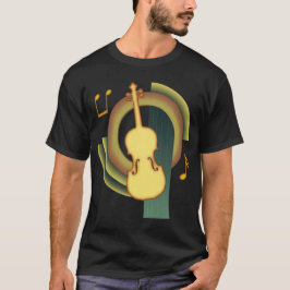 Violinen-Deko T-Shirt