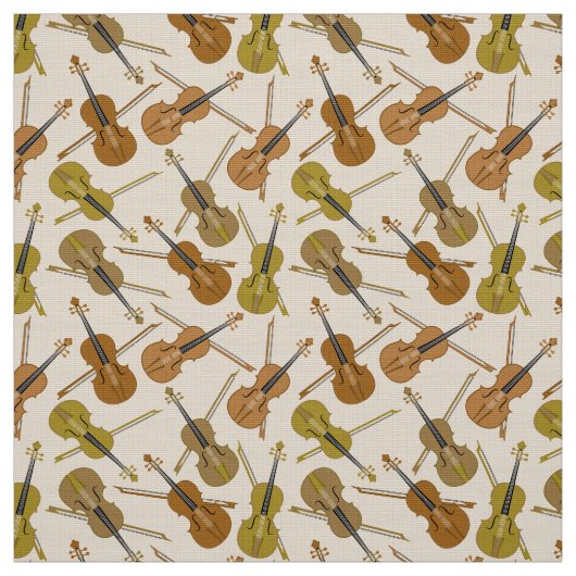 Violinen-Druck-Muster Stoff (Muster)