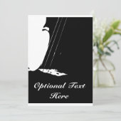 Violinen-Erwägungsgrunden-Einladung Einladung (Stehend Vorderseite)