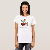 VIOLINEN-FAHRRAD - T - SHIRT (Vorne ganz)