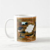 Violinen-Fenster Kaffeetasse (Links)