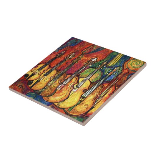 Violinen Fliese (Seite)