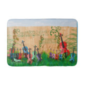 Violinen-Garten Badematte (Vorderseite)