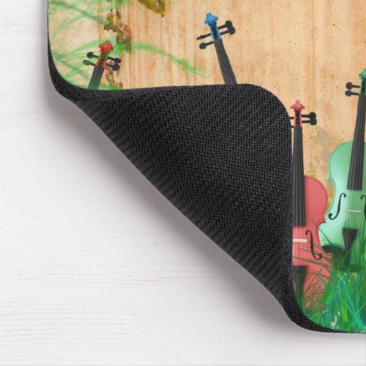 Violinen-Garten Mousepad (Ecke)