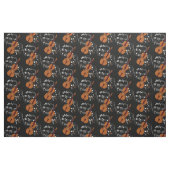 Violinen-Gewebe-Dunkelheit Stoff (Fat Quarter (45,7 x 55,9 cm))