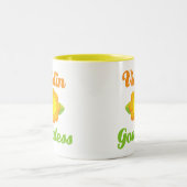 Violinen-Göttin Zweifarbige Tasse (Mittel)