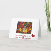 Violinen Karte (Rückseite)