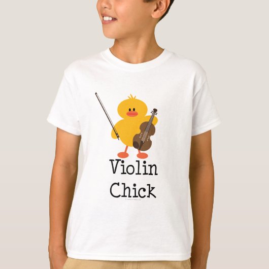 Violinen-Küken-KinderT - Shirt (Vorderseite)