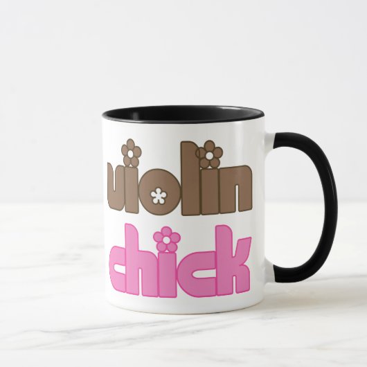 Violinen-Küken Tasse (Rechts)