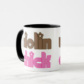 Violinen-Küken Tasse (Vorderseite Links)