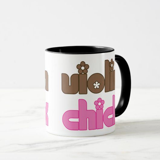 Violinen-Küken Tasse (VorderseiteRechts)