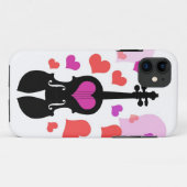 Violinen-Liebe iPhone 5/5S Fall Case-Mate iPhone Hülle (Rückseite (Horizontal))
