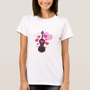 Violinen-Liebe T-Shirt