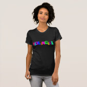 Violinen-Mädchen T-Shirt (Vorne ganz)