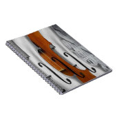 Violinen-Notebook Notizblock (Rechte Seite)