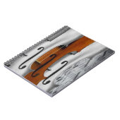 Violinen-Notebook Notizblock (Linke Seite)