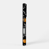 Violinen Notenmuster iPhone 16 Hülle (Rechte Seite)