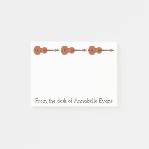 Violinen personalisieren post-it klebezettel