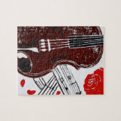 Violinen-Puzzlespiel Puzzle (Horizontal)