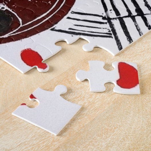 Violinen-Puzzlespiel Puzzle (Seite)