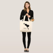 Violinen-riesige Taschen-Tasche Jumbo Stoffbeutel (Vorderseite (Model))