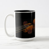 Violinen-Rollen Zweifarbige Tasse (Links)