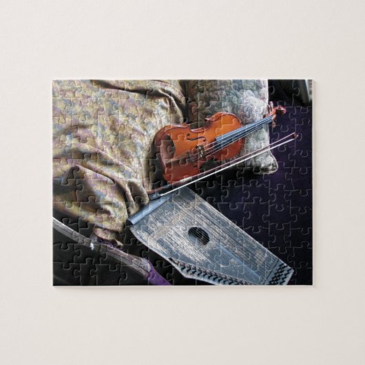 Violinen-Schwellen-Leben Puzzle (Horizontal)