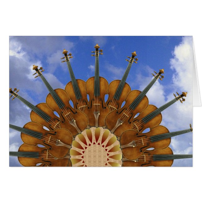 Violinen-Sonnenblume (Vorderseite (Horizontal))