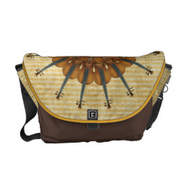 Violinen-Sonnenblume Kuriertasche