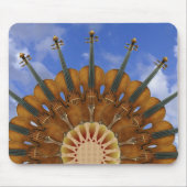 Violinen-Sonnenblume Mousepad (Vorne)