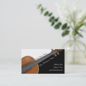 Violinen-Spieler Visitenkarte (Stehend Vorderseite)