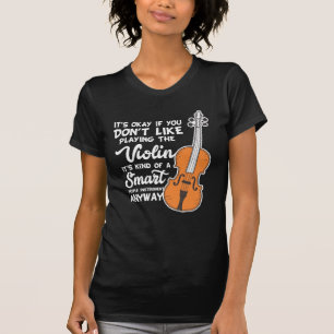 Violinen-T - Shirt - lustiges intelligentes