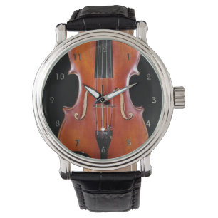 Violinen-Uhr oder Viola-Uhr durch Leslie Harlow Armbanduhr