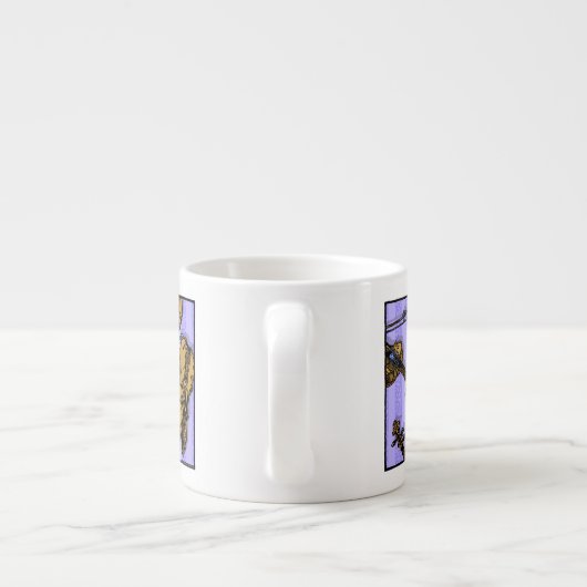 Violinen und Spider - Pop Espressotasse (Rückseite)